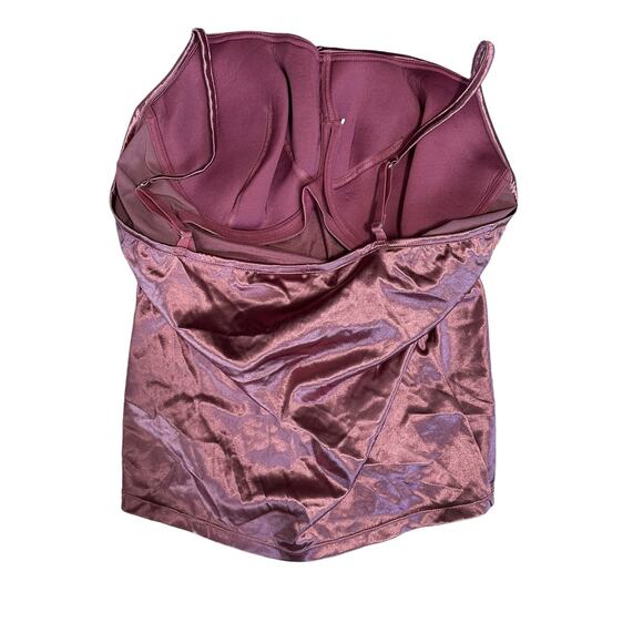 Susan Lucci Camisole Women's 42D Silky Pink Built In Bra New - Picture 5 of 6